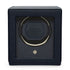 Cub Single Watch Winder With Cover (Navy)